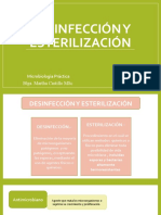 Desinfección y Esterilización