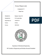 Power Plants (Lab) : Assignment # 4