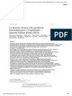 La Guía Europea Sobre El Tratamiento de Hemorragias Graves y Coagulopatía Después de Un Traumatismo - Quinta Edición