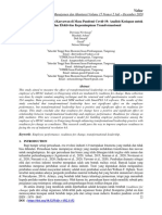 JURNAL - Mempertahankan Kinerja Karyawan Di Masa Pandemi Covid-19 Analisis Kesiapan Untuk