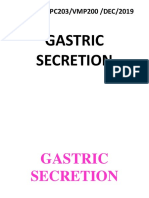 Gastric Secretion