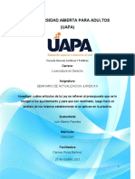 Uniad Iii Seminario de Actualizacion Juridica Uapa Luis Paredes