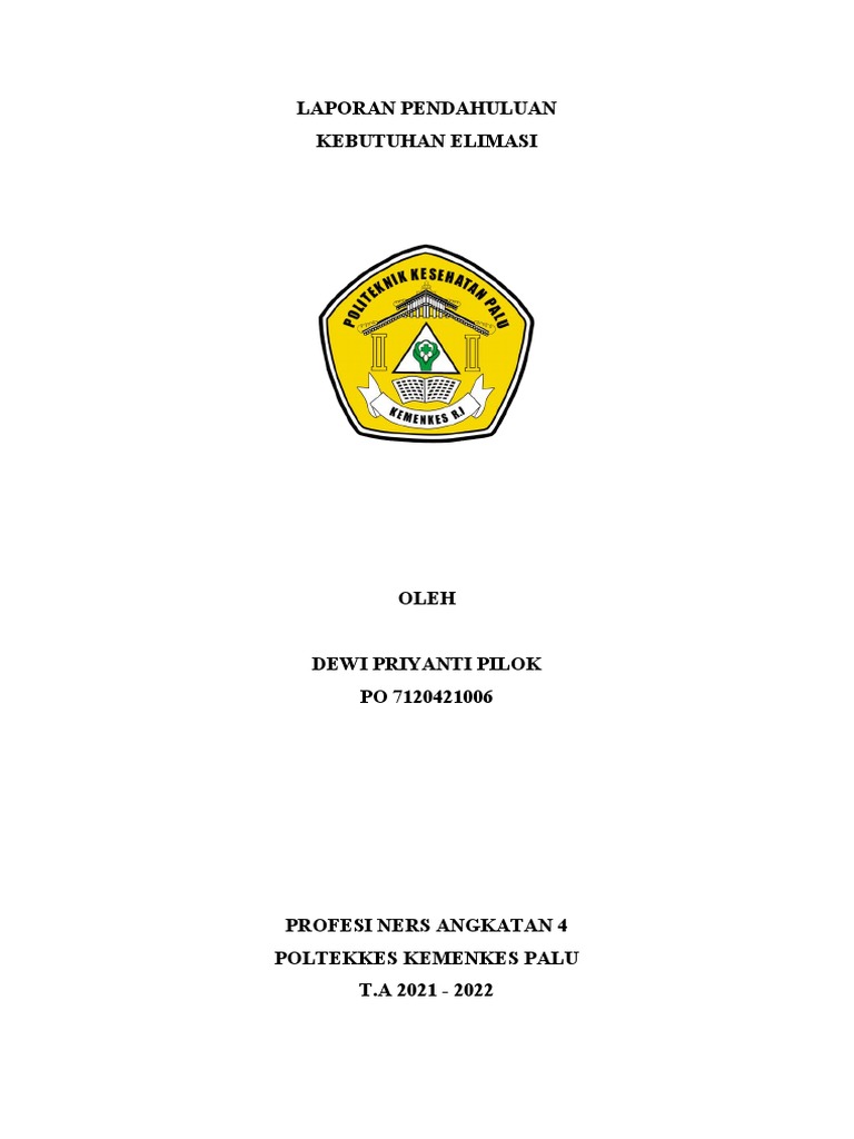 Gangguan Eliminasi Urine dan Fekal | PDF