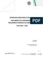 Lineamientos y Reglamento de Competencia WorldSkills Colombia 2019-2022