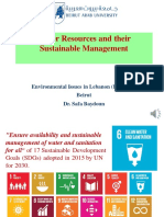 PPt6_Water Resources and their Sustainable Management