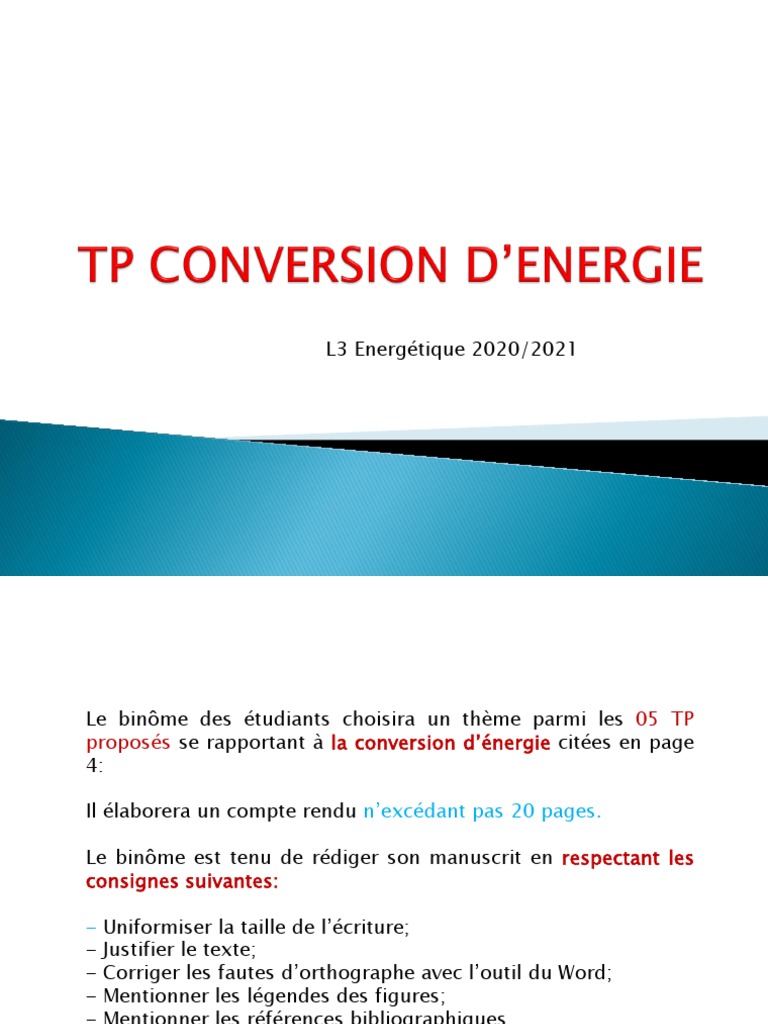 TP Conversion | PDF | Finance et gestion monétaire | Sciences et ...