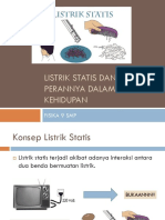 Listrik Statis Dan Perannya Dalam Kehidupan