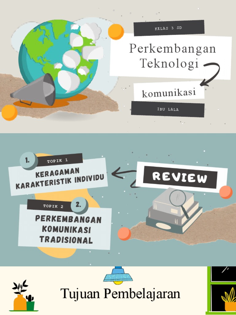 Kelas 3 - Perkembangan Teknologi Komunikasi Modern | PDF