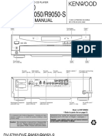 DV-5700 DVF-R9050/R9050-S: Service Manual