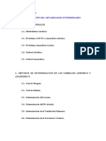 Guión Valoración Del Metabolismo Intermediario