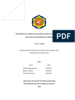 Robot Food Delivery Line Follower Prototype Development Document