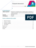 Incoterms y transporte internacional