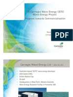 Carnegie Wave Energy - CETO Wave Energy Project