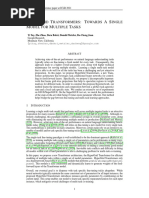 Hypergrid Transformers Towards A Single Model For Multiple Tasks