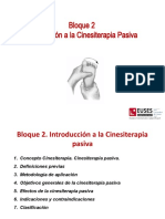 Cinesiterapia Pasiva 1