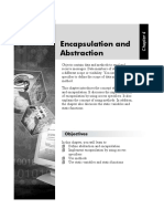 Encapsulation and Abstraction: Objectives