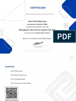 BIM Aplicado A Obra Civil Con Autodesk Civil 3D II - Certificación EADIC 2764