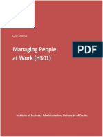 Management of Organization: Managing People at Work (H501)