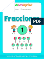 Fracciones  - bonitoparaimprimir