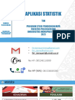 Aplikasi Statistik