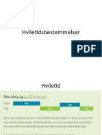 KLJ Hviletid Og Fatigue