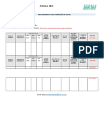 Requerimento para Revisão de Notas - II Trimestre-2021