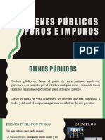 Bienes Publicos Puros e Impuros