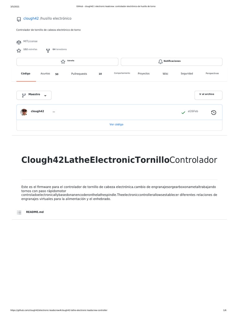 GitHub+-+clough42 Electronic-Leadscrew +lathe+electronic+leadscrew ...
