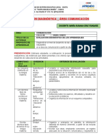 Evaluación Diagnóstica 4º