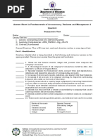 FABM 1-Answer Sheet-Q1 - Summative Test