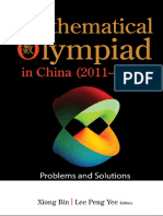 (Mathematical Olympiad Ser) Lee, Peng Yee_ Xiong, Bin (Eds.) - Mathematical Olympiad in China 2011-2014 Problems and Solutions-World Scientific (2018)