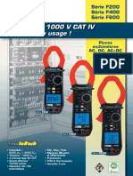 Chauvin Arnoux Serie F Pince Ampéremétrique