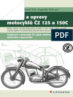 Údržba A Opravy Motocyklu ČZ 125 A 150c
