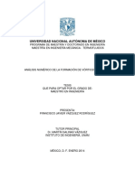 Análisis Numérico de La Formación de Vórtices Anulares