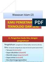 Wawasan Islam (2) IPTEKNI