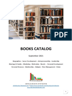 Books Catalog September 2021