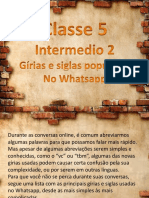 Classe 5 - Intermedio 2