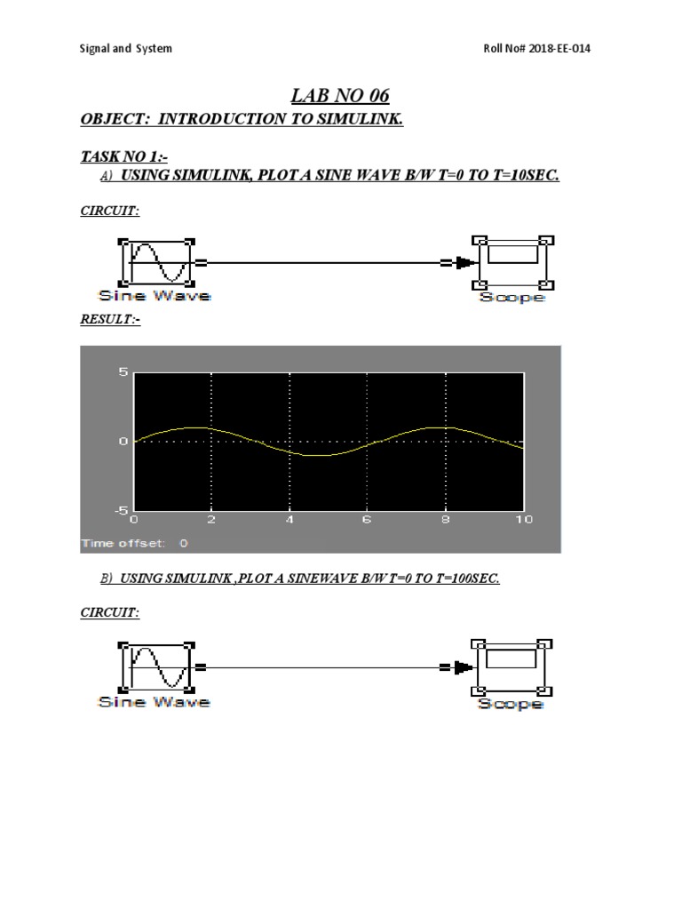 Signal and System Lab 6 | PDF