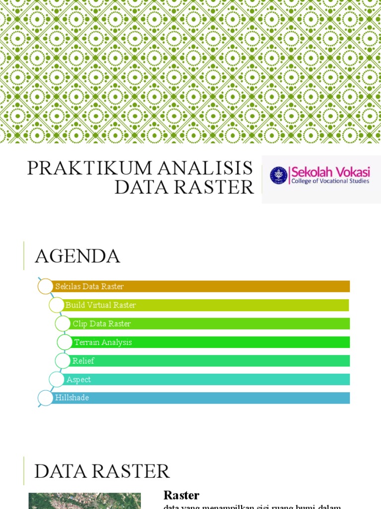 Analisis Data Raster: Kontur & Hillshade | PDF