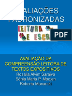 Avaliação Da Compreensão Leitora de Textos Expositivos