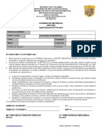 Formatos Acuerdos de Convivencia 2021