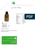 Envases PET 125ml para Jarabes con Cuello PP28