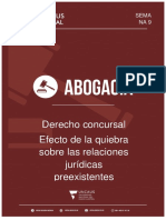 Derecho Concursal - Unidad Ix