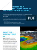 Guide From A 3D Model To A Digital Twin Three Steps of Creating A Digital Seaport
