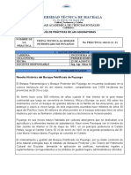 Informe de Bosque Puyango