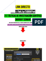 31) TÁCTICAS DE INVESTIGACIÓN CIENTÍFICA (Murray Sidman)