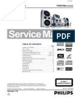 FWD798 DVD Mini System: Class 1 Laser Product