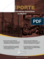 Reporte de Las Industrias Extractivas en Bolivia