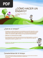 Como Elaborar Un Ensayo