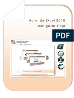 Aprenda Excel 2010 Configurar Hoja
